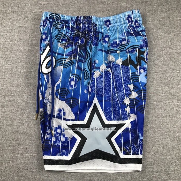 Pantaloncini Orlando Magic Lunar New Year Mitchell & Ness Just Don Blu